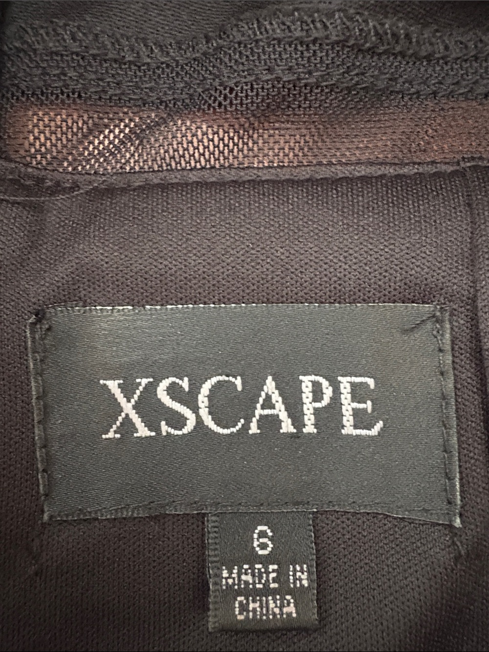 Xscape Black Sleeveless Fitted Mermaid Maxi Dress - Picture 10 of 11
